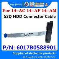 6017B0588901 815139 001สำหรับ HP 14 AC 14 AF 14 AM 14 AF108CA 14 AC134TU แล็ปท็อป SATA ฮาร์ดไดรฟ์อะแดปเตอร์ SSD HDD เชื่อมต่อสายเคเบิ้ล