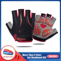 {Feili Sports Outdoor} ยิมชายมืออาชีพถุงมือฟิตเนสผู้หญิงครึ่งนิ้วยกน้ำหนักขี่จักรยานกันลื่นฤดูร้อนจักรยานกีฬาจักรยาน MTB