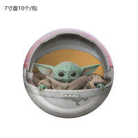 [In stock] Yoda ธีมปาร์ตี้วันเกิดชุดช้อนส้อม ถาด อุปกรณ์ตกแต่งผ้าพื้นหลัง