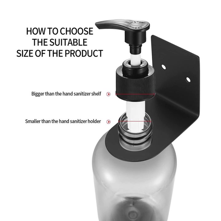 2-pcs-soap-bottle-dispenser-holders-wall-mounted-soap-pump-bottles-dispenser-stands-stainless-steel-shampoo-dispenser