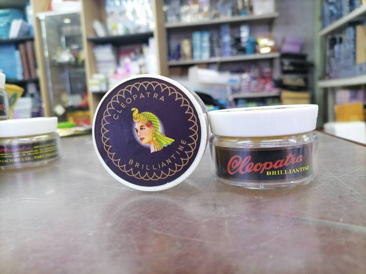 cleopatra-brilliantine-aroma-hair-gel-เจลแต่งผม-น้ำหอม-คลีโอพัตรา-เจลแต่งผม-เจ้าเสน่ห์-ในตำนาน-ใช้ดีมาจนถึงทุกวันนี้