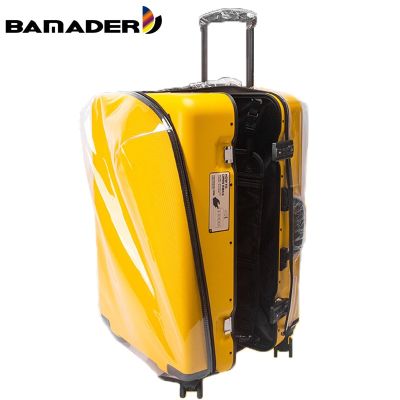 BAMADER New Transparent Luggage Cover Thick Wear-resistant Suitcase Cover Dust-proof Waterproof Trolley Case Travel Accessories
