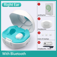 Best CIC High-End Invisible Hearing Aid Rechargeable 4 Channel Bluetooth Digital No-Noise Inligent Deafness Hearing Aids