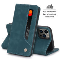 iPhone 13 Pro Max Case ,RUILEAN Retro Classic Wallet Foldable Leather Case with Card Slot and Magnetic Clasp 360-degree Comprehensive Protection Holster is Suitable for iPhone 13 Pro Max