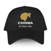 U Ni สั้น Visor หมวกหมวกเบสบอลกลางแจ้งปรับ Cohiba Habanos ซิการ์ฤดูร้อนคลาสสิกวินเทจพิมพ์หมวกชายหมวกลำลอง