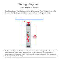 รีเลย์มัลติฟังก์ชั่วงจรจับเวลา AC DC 12-240V เครื่องมือสำหรับอุตสาหกรรม