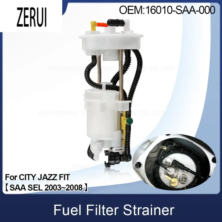 ZR Fuel Filter Strainer Set Oil Fuel Tank Fuel Filter For HONDA JAZZ