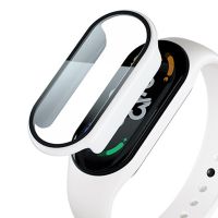 เคส + กระจกสำหรับ Xiaomi Mi Band 7 6อุปกรณ์เสริม + ฟิล์มปกป้องเต็มรูปแบบฝาครอบป้องกัน Miband 7 6 5 4 3เคสป้องกันหน้าจอ