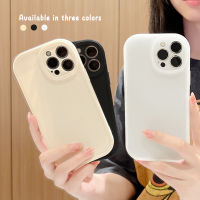 ซิลิโคนนุ่มสีขาวสีบริสุทธิ์เรียบง่ายและโปร่งใสเคสน่ารัก IPhone 15Plus 15pro 15pro14 14Plus 14pro 14Promax 13Mini 13 13Pro 13pro สูงสุด12 12Pro 12Pro สูงสุด11 11Pro 11ProMax XS Max XR XS สำหรับ IPhone 8 Plus 7 8 7พลัส