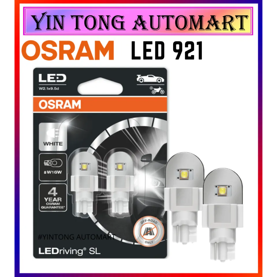 100% Original Osram 921DWP-02B LED Bulb (1set 2pcs)