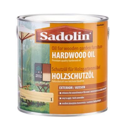 Sadolin Hardwood Oil ซาโดลิน ฮาร์ดวู๊ดออยล์ ผลิตภัณฑ์น้ำมันรักษาเนื้อไม้ในสวนและระเบียง ซึ่งมีคุณสมบัติเป็นเลิศในการซึมลึกเข้าไปในเนื้อไม้