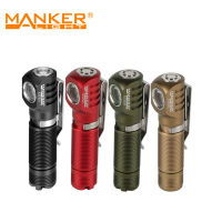 Manker E02 II 420LM Luminus SST20 LED Flashlight AAA10440 Pocket EDC Mini Keychain Torch with Magnetic Tail &amp; Reversible Clip