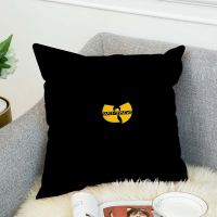 (All inventory) Wu Tang Tribe Pillow Case Decoration Pillow Case Home Decoration Pillow Case Short Plush Sofa Pillow Case Sellertosupportfreecustomization. Double sided printing design for pillows.