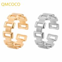 QMCOCO Punk Hollow Color New Couple Jewelry