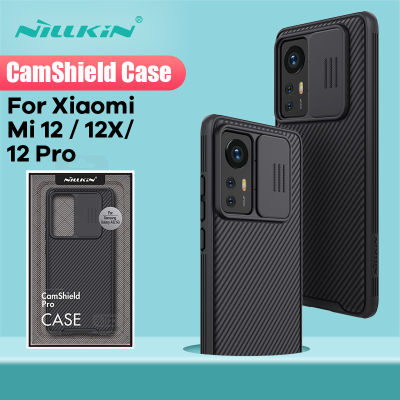 สำหรับ Xiaomi 12กรณีสำหรับ Xiaomi 12 P RO กรณี NILLKIN Camshield P RO สไลด์กล้องปกหลังสำหรับ Xiaomi Mi 12 Mi 12 P RoMi 12X