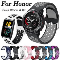 lipika 22mm 20mm Watch Strap For Honor Watch GS Pro Band Honor Watch ES Strap Silicone Bracelet Watchband Replacement Wristband