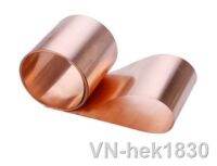 【hot】❍☍✎ 1PC 0.05/0.1/0.2/0.3X10/20/30/40/50X1000 Thickness 99.9 Cu Sheet Foil Plate