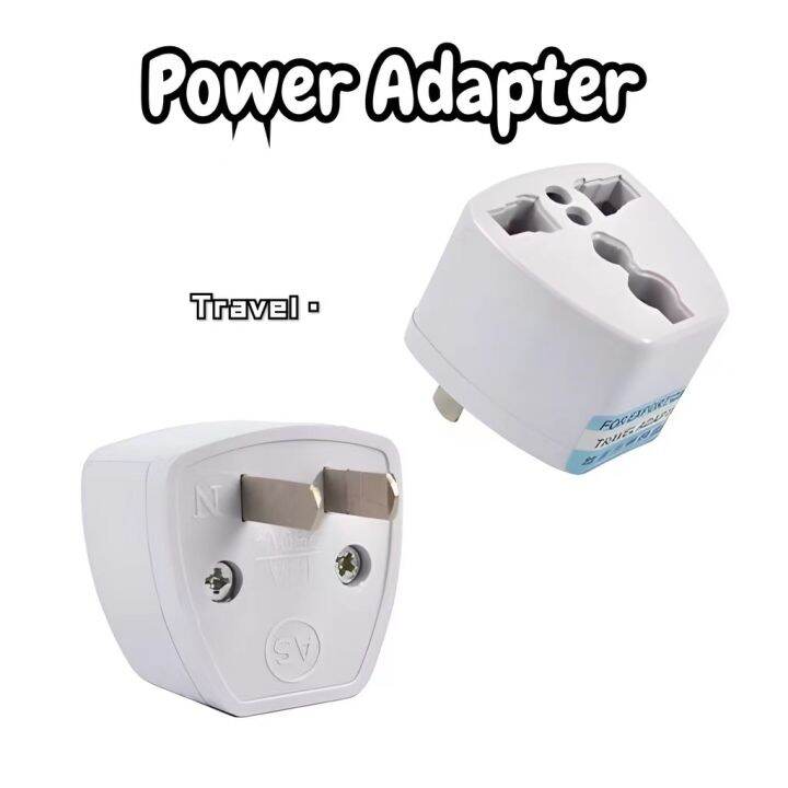 Three Holes Adapter Universal Ac Travel Power Plug Conversion Adaptor Lazada Ph 5225