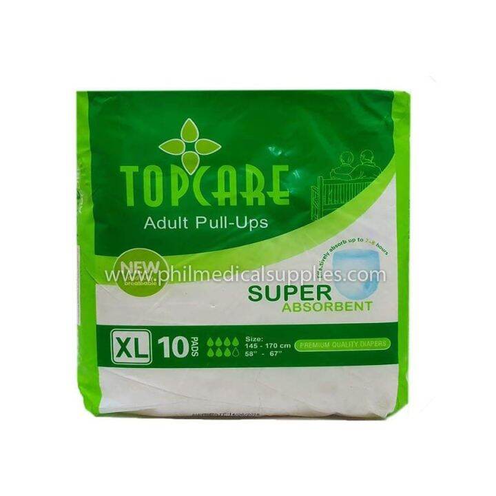 Adult Diaper Pull Ups Xl 10s Top Care Lazada Ph