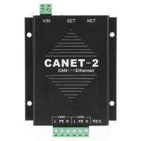 CANET-2 Ethernet เป็นอินเทอร์เฟซตัวแปลง2ทาง,อะแดปเตอร์ข้อมูล CAN-Bus เป็น LAN TCP/IP เพื่อแปลงได้