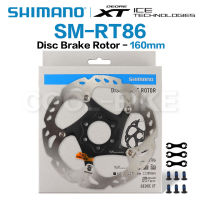 SHIMANO XT SM RT86 Ice Point Technology จานเบรค 6 Bolt M8000 จักรยานเสือภูเขา Disc SHIMANO RT86 160MM 180MM MTB-huangjianping