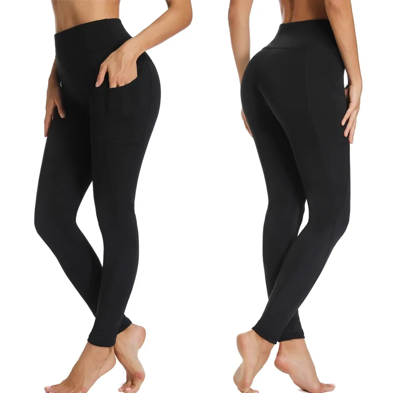 Yoga Pants Women with Pocket Capris Cropped Leggings Sport Girl