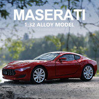 1:32 Maserati Alfieri อัลลอยรถสปอร์ตรุ่น D Iecasts โลหะของเล่นยานพาหนะรถยนต์รุ่นเสียงและแสงไฟจำลองสูงเด็กของเล่นของขวัญ