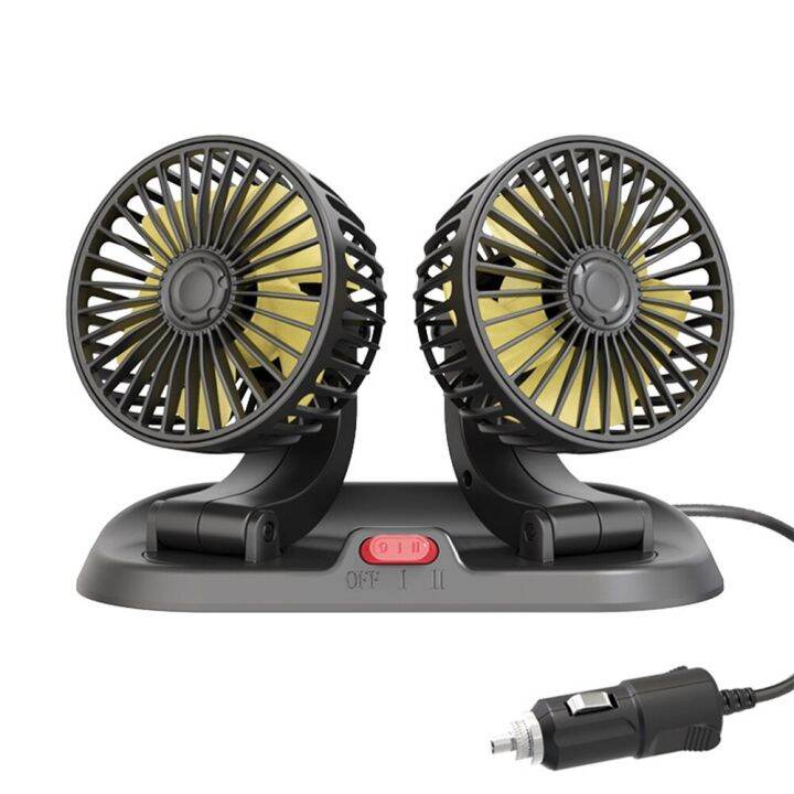 USB Powered Car Cooling Fan Portable Auto Electric Fan Cool 5V Mini ...