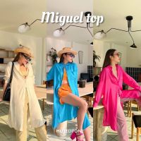 Mute - Miguel top เสื้อคลุมบิกินี เสื้อคลุมตัวยาว เสื้อคลุมไปทะเล เสื้อคลุมสวยๆ เสื้อไปทะเล