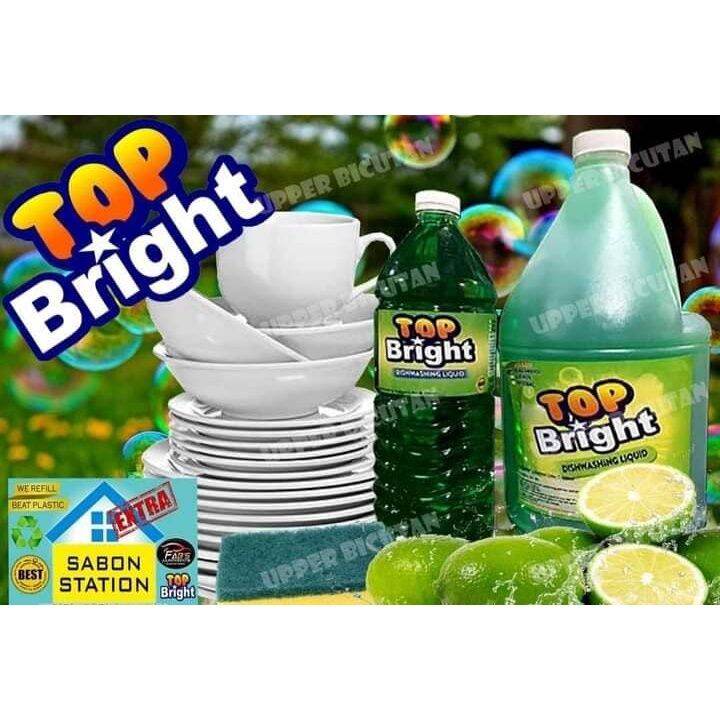 HOT EDZAA TOP BRIGHT Dishwashing Liquid 1 GALON Lazada PH