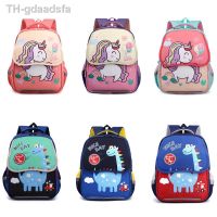 ﹍✣ↂ Grande capacidade dos desenhos animados impresso Schoolbag mochila leve escolar infantil bonito alunos do ensino primário 1 a 3