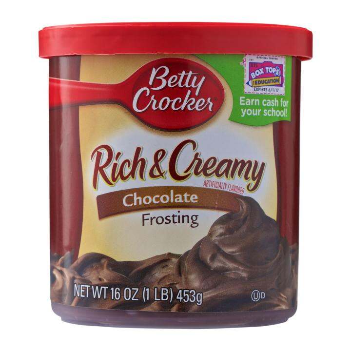 Betty Crocker Rich and Creamy Chocolate Frosting Lazada Singapore