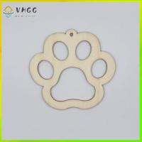 VHGG wood dog paw print wooden earring blanks jewelry blanks tiger paw print DIY project