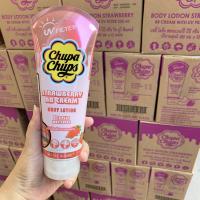 ▶️1แถม1 ของแท้/พร้อมส่ง Chupa Chups Strawberry Cream Body Lotion BB Pink โลชั่นบำรุงผิวกาย มีกันแดด [ Beauty Face ]