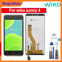 MagicMeta ใหม่ต้นฉบับสำหรับ Wiko Sunny 4 LCD &amp; หน้าจอสัมผัส Digitizer อะไหล่การแสดงหน้าจอภาพประกอบสำหรับ Wiko Sunny 4