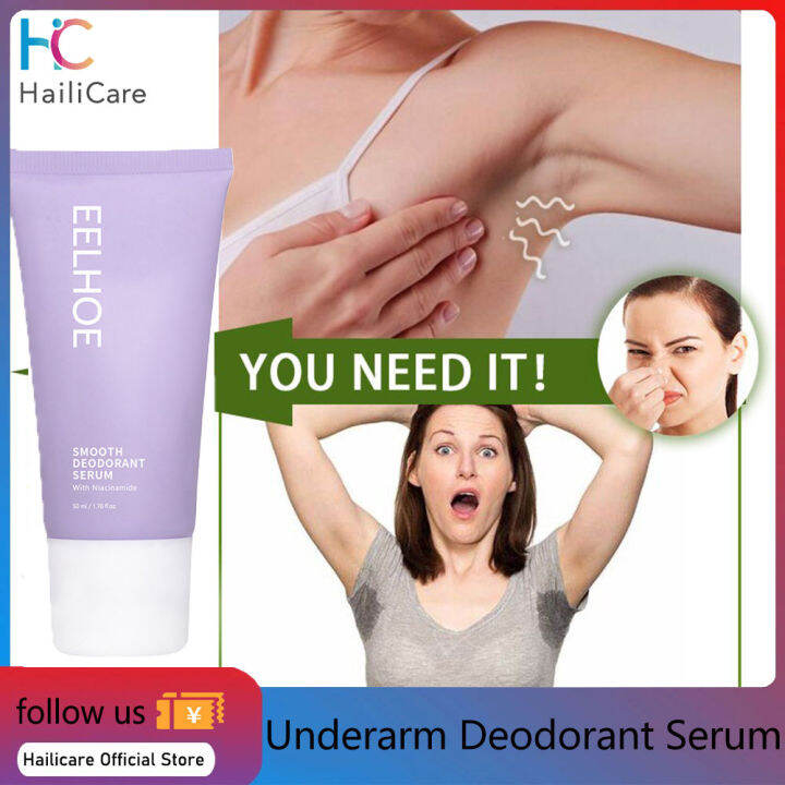 Hailicare Natural Deodorant Serum for Smelly Armpit Niacinamide