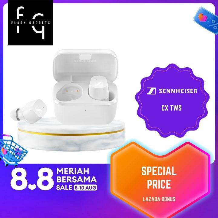 Sennheiser CX True Wireless Earbuds 2 Years Sennheiser Warranty Lazada