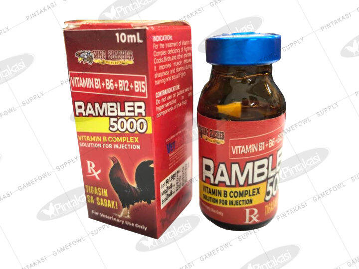 PINTAKASI King Slasher Rambler 5000 10ml (Vitamin B1 + B6 +B12 + B15 ...