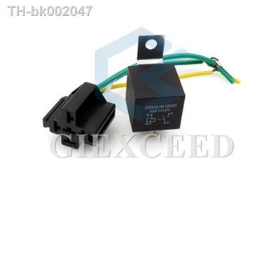 ㍿✷ DC 12V-48V 4 Pin Automotive Car Auto Relay High-quality auto Relay and Socket with 4 Wire