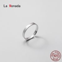 {Xixi เครื่องประดับ} La Monada แหวนเงิน925 49-54มม. ปรับขนาดได้สำหรับผู้หญิง925เงินแท้แหวนเครื่องประดับผู้หญิงมันวาว