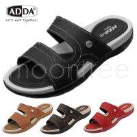 ?ADDA 62M15 รองเท้าแตะลำลอง รองเท้าผู้หญิง ทรง ใส่สบาย พื้นนุ่ม ไม่ลื่น ไซส์ 4-7 สีดำ น้ำตาล แดง moontree