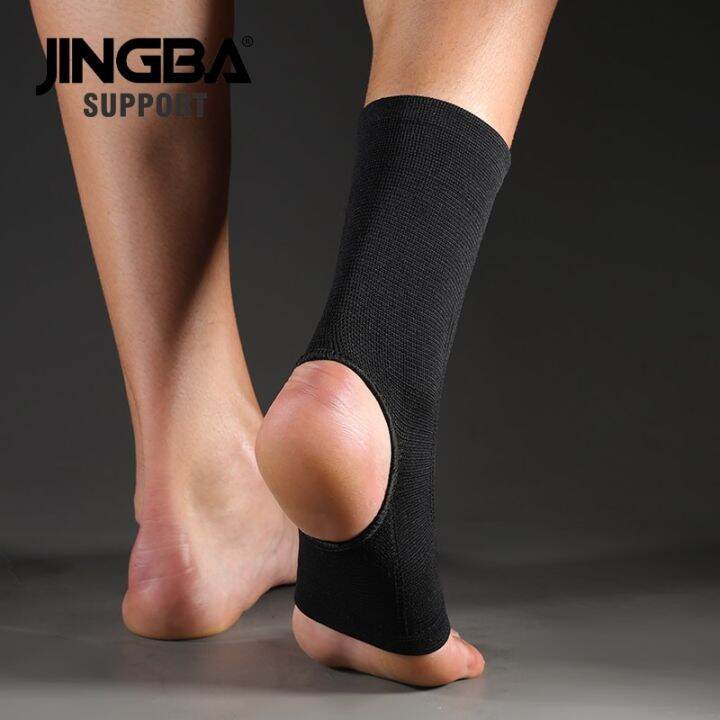 jingba-สนับสนุน1ชิ้นกีฬาอุปกรณ์ป้องกันฟุตบอลอุปกรณ์พยุงข้อเท้าบาสเก็ตบอลรั้งข้อเท้าไนล่อนสนับสนุนการบีบอัดข้อเท้า
