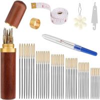 【CC】 KAOBUY 15PCS Stitching Needles Big Hand Sewing  Leather Needle Fabric