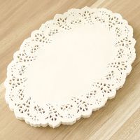 16x23cm Oval Cake Paper Doilies Disposable Party Tableware Paper Doily 100pcs