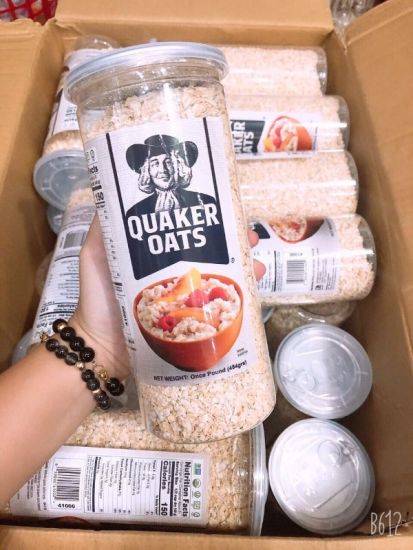 Yến mạch quaker oats cán vỡ 454gr - ảnh sản phẩm 1