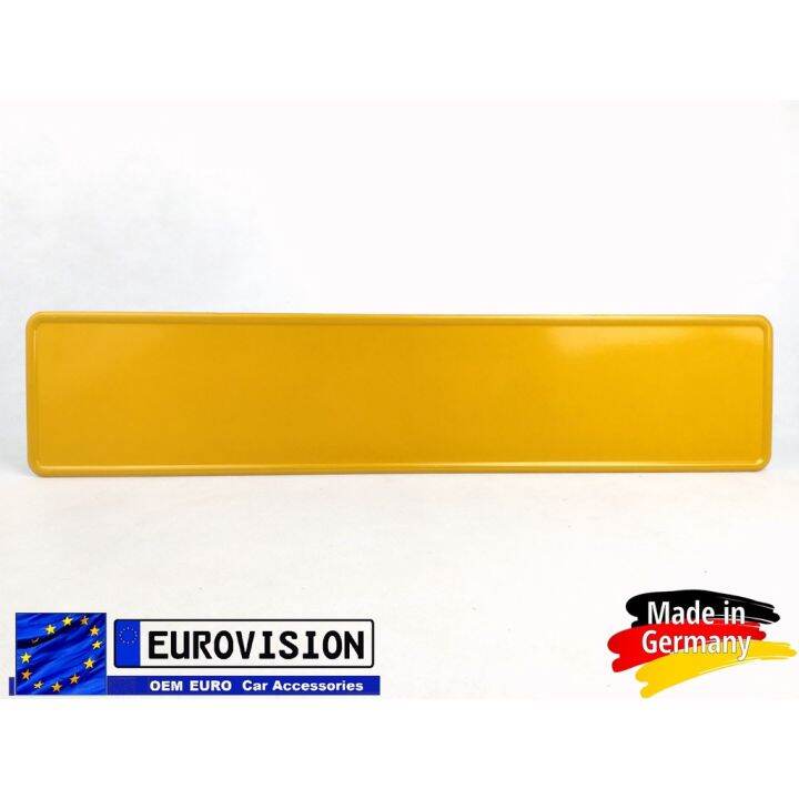 Euro Plates from Germany VARIOUS Blank Aluminum Europlates Made In