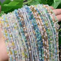 ✕❇ Natural AB Faceted Crystal Quartz Waist Loose Beads For Jewelry Making DIY Woman Charms Bracelet Necklace Earrings Accessorie