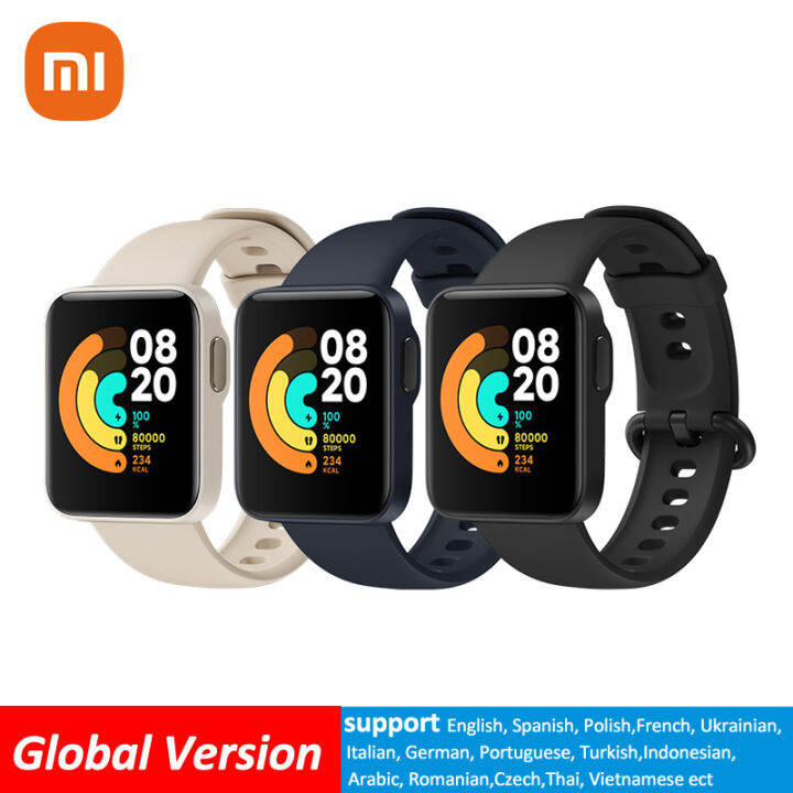 Xiaomi Global Version Smart Watch Mi watch Lite GPS 5ATM 1.4" Display