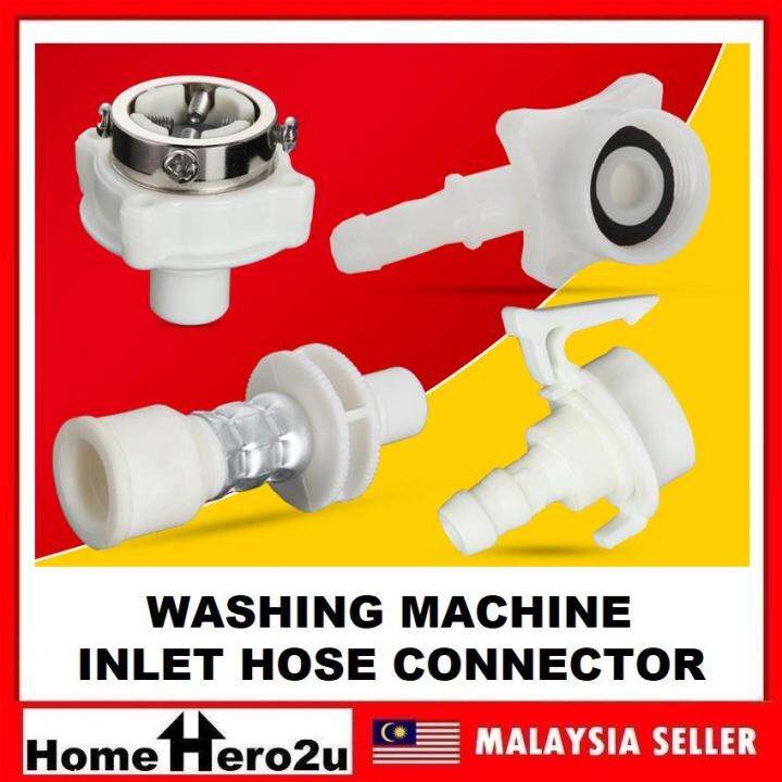 Inlet Hose Connector Rubber Screw Joint Coupler for Washing Machine