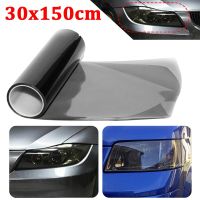 30x150cm Light Smoke Black Car Headlight Tail Light Tint Film Vinyl Sticker Bumper Stickers Decals Magnets